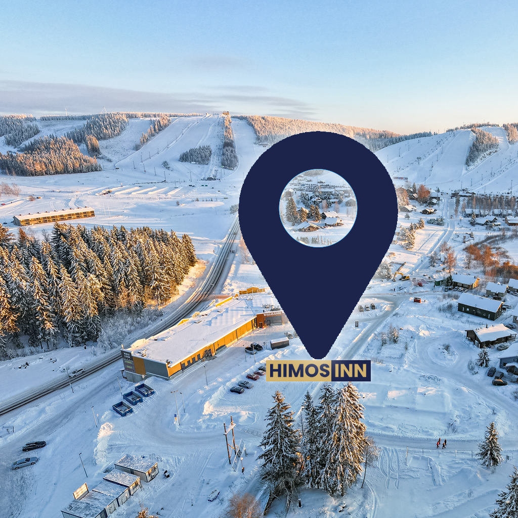 Himos INN lomahuoneistot tulevat Himoksen ytimeen, lännen korkeimmaksi rakennukseksi.